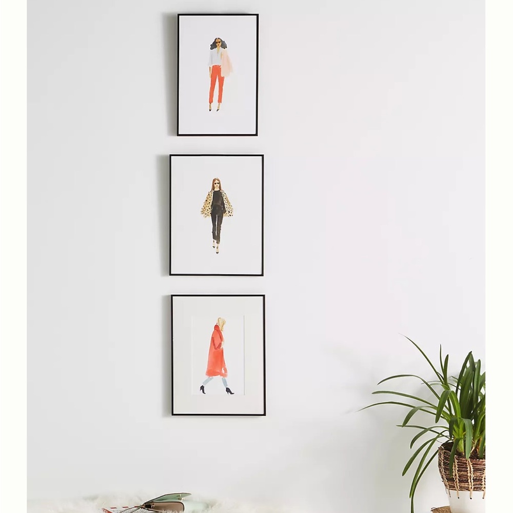 Pink Jacket Wall Art w/ frame - Picture 3 of 7